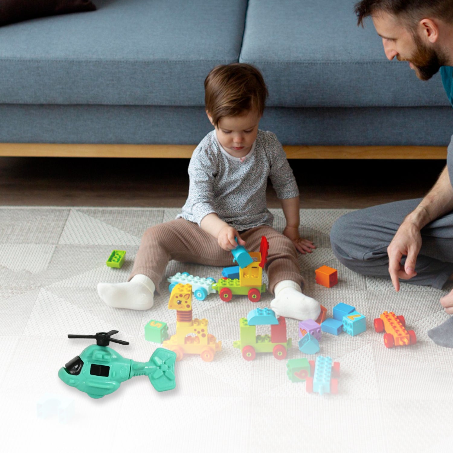 Small DIY Helicopter Toy, Small Kid's Toy, Rotating Tail Wing DIY Helicopter (30 Pc Set) Small DIY Helicopter Toy, Small Kid's Toy, Rotating Tail Wing DIY Helicopter (30 Pc Set)